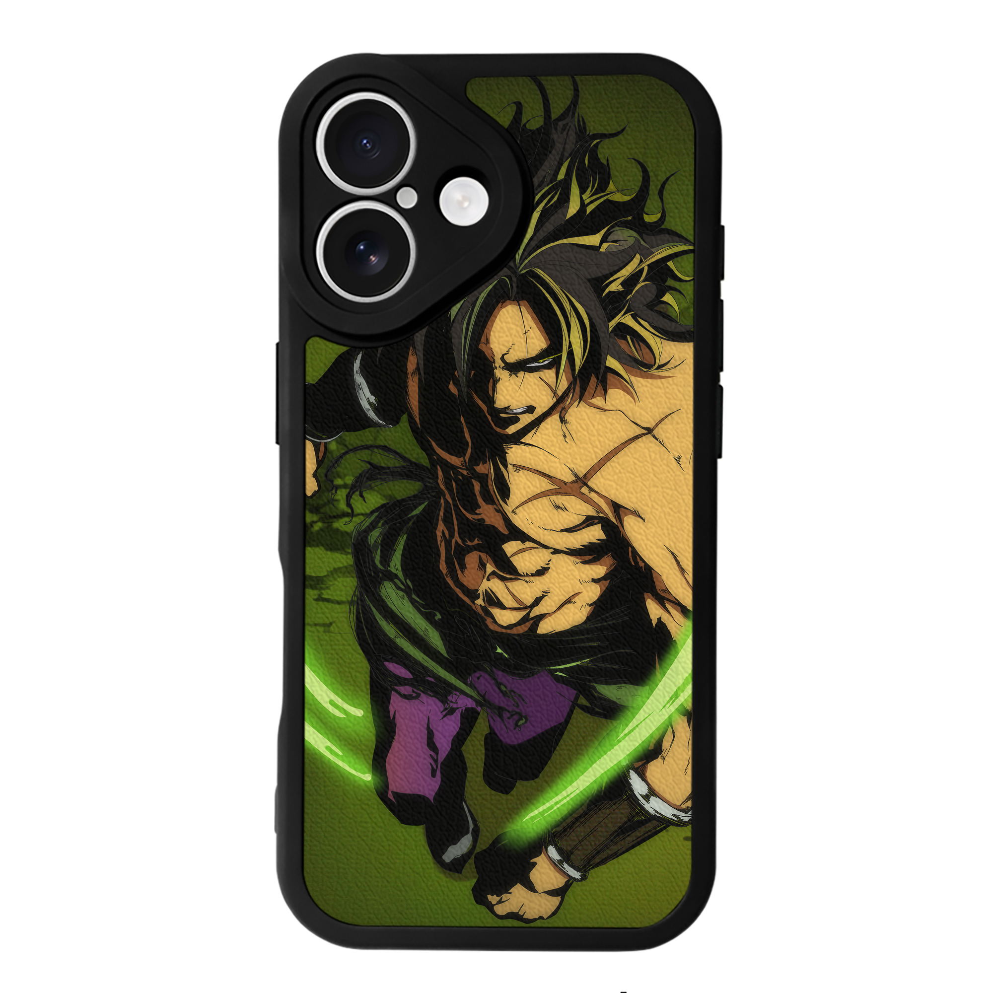 （画像用） ドラゴンボール DRAGON BALL 【iPhone 16シリーズ対応】シリコンスマホケース（レザー調） 材質：シリコン